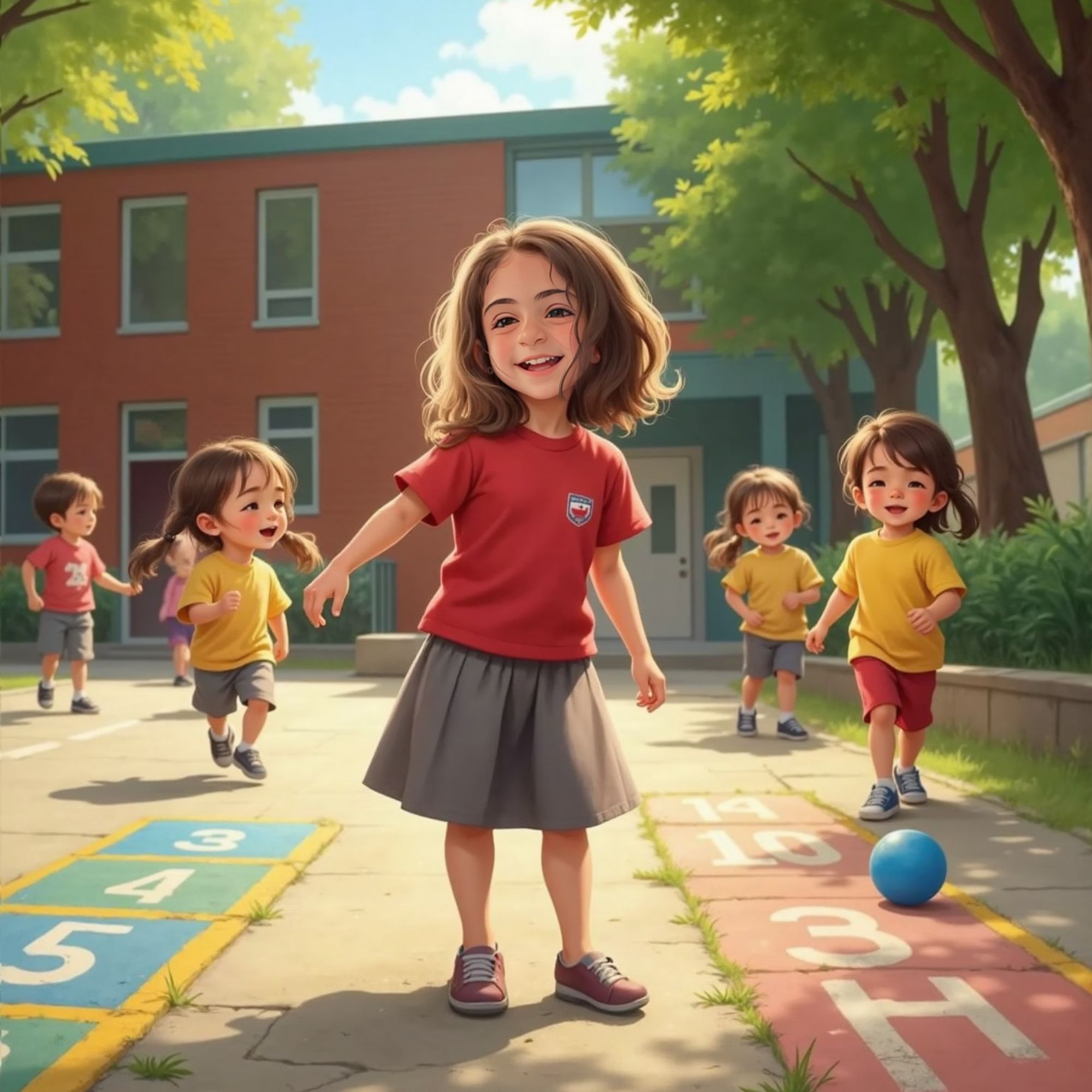 أول استراحة وأول أصدقاء