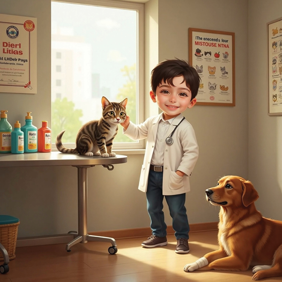 البيطري الحنون