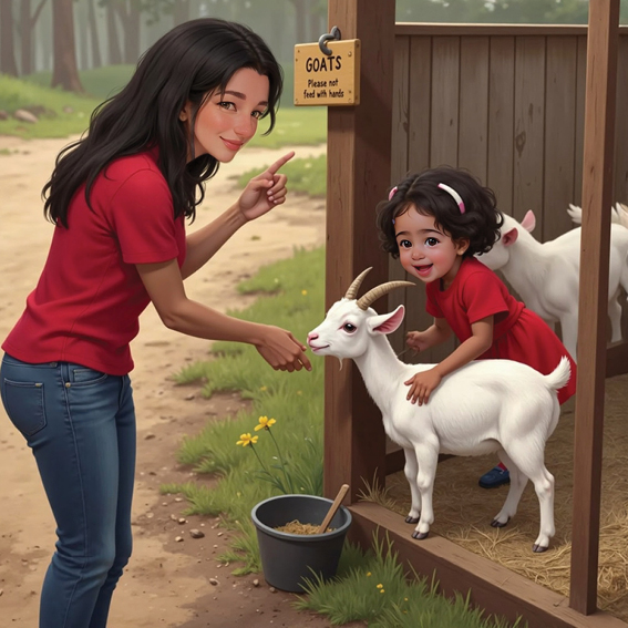  الماعز الصغير 