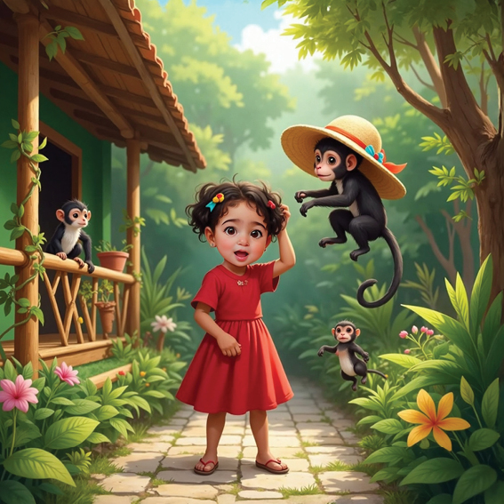 القرود المشاغبة