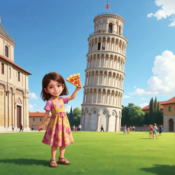 إيطاليا… البيتزا وبرج بيزا المائل