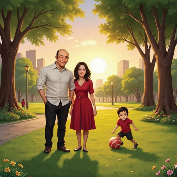 نظرات مليانة فخر