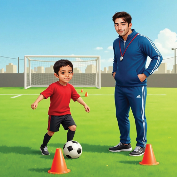 اليوم الأول في النادي