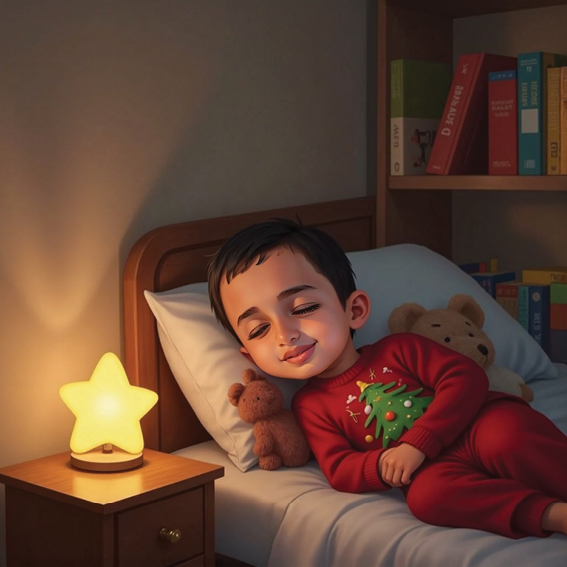 قبلة النوم الدافئة