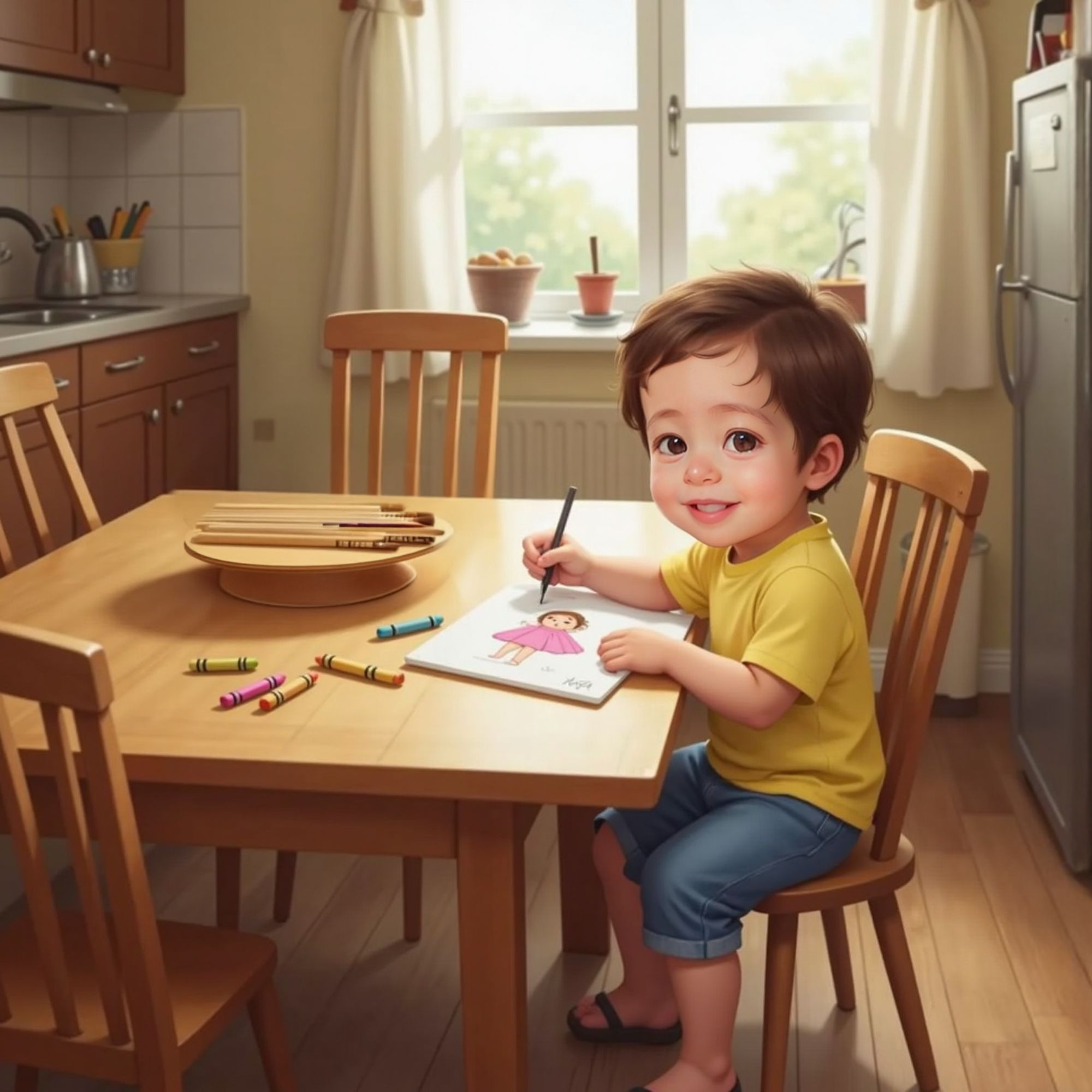 رسمة من القلب