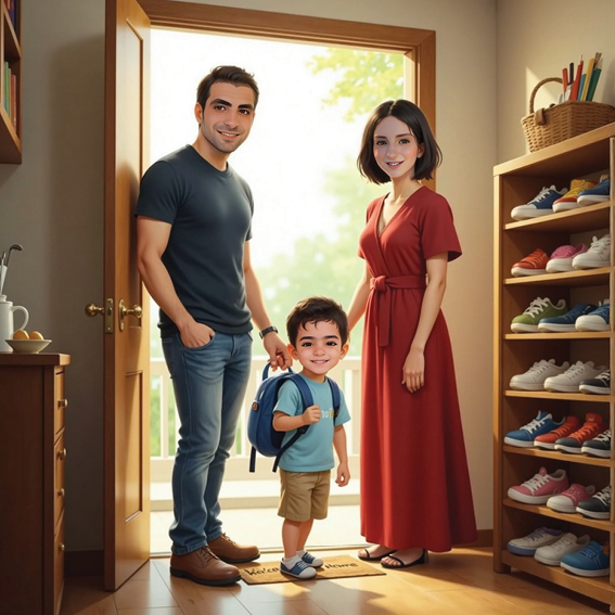 العودة إلى المدرسة بابتسامة الأبطال