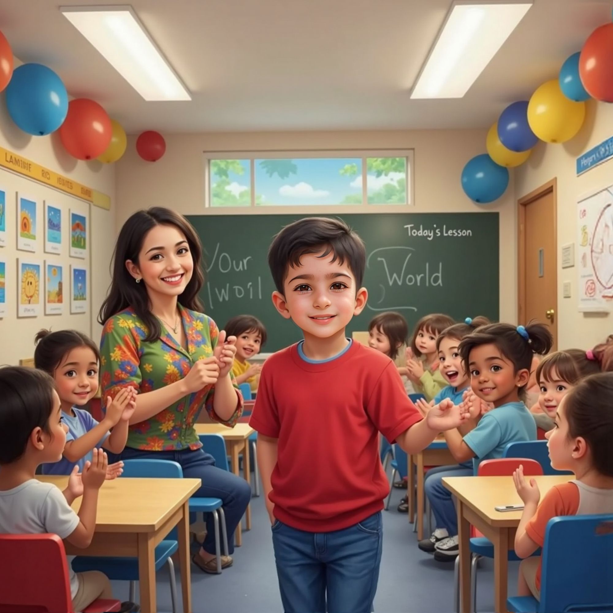 تصفيق واعتراف بالموهبة